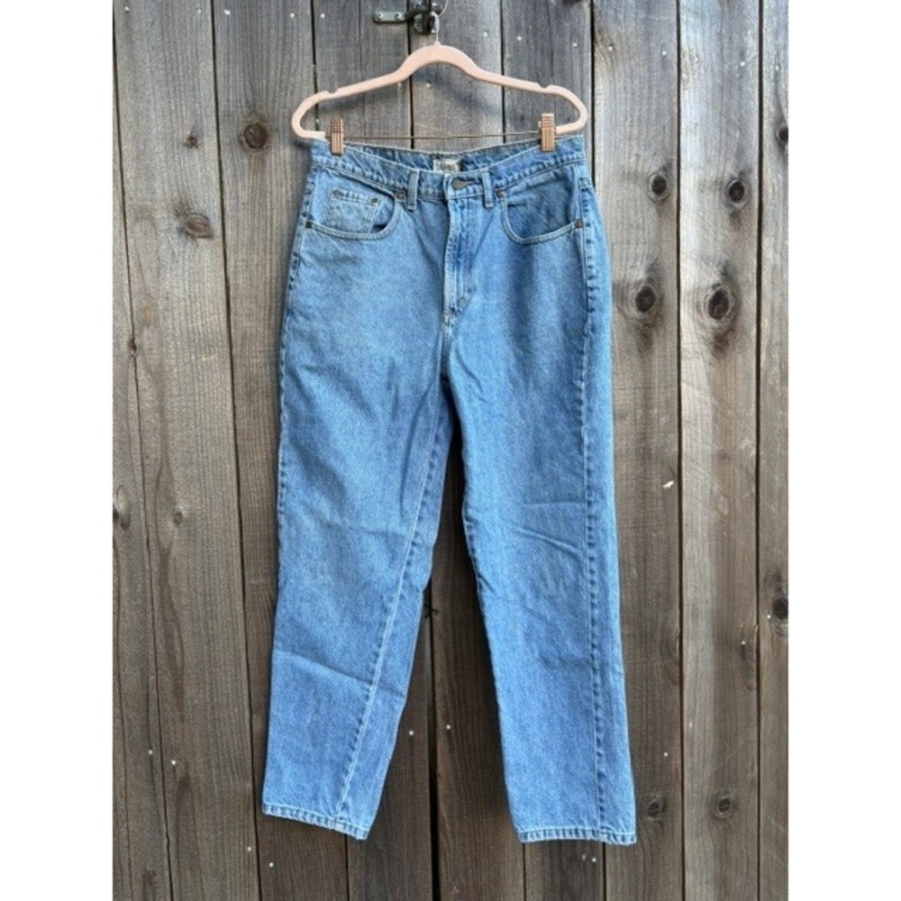 G.H. Bass & Co Mens Vintage Light Wash Straight Leg Denim Jeans 33x30 Blue